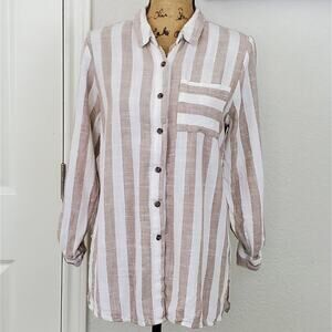 RD & koko linen shirt sz M